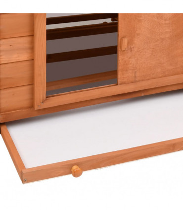 Chicken Coop 152x96x110 cm Solid Firwood