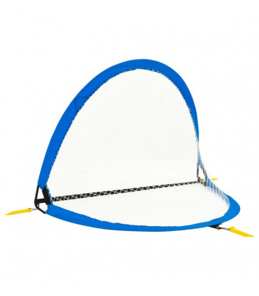 Children Football Goals 2 pcs Set with Storage Bag 119x82x84.5 cm