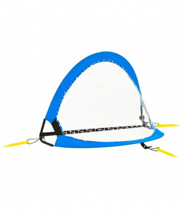 Children Football Goals 2 pcs Set with Storage Bag 75.5x46x48 cm