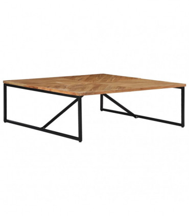 Coffee Table 110x110x36 cm Solid Acacia Wood