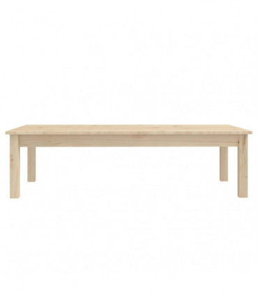Coffee Table 110x50x30 cm Solid Wood Pine