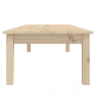 Coffee Table 110x50x30 cm Solid Wood Pine
