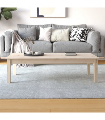 Coffee Table 110x50x30 cm Solid Wood Pine