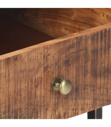 Coffee Table 90x50x40 cm Rough Acacia Wood