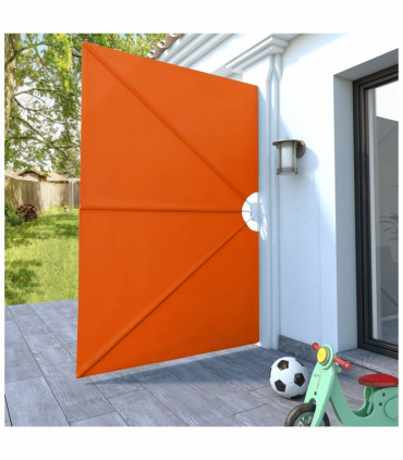 Collapsible Terrace Side Awning Terracotta 240x160 cm