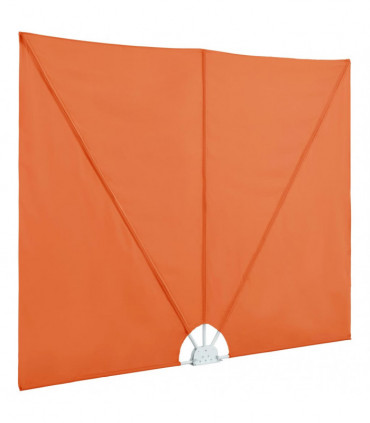 Collapsible Terrace Side Awning Terracotta 400x200 cm