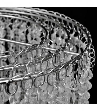 Crystal Pendant Chandelier 26 x 70 cm