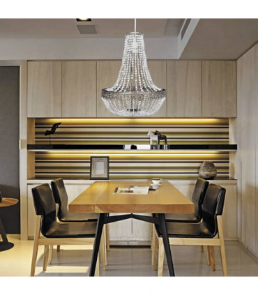 Crystal Pendant Chandelier 36,5 x 46 cm