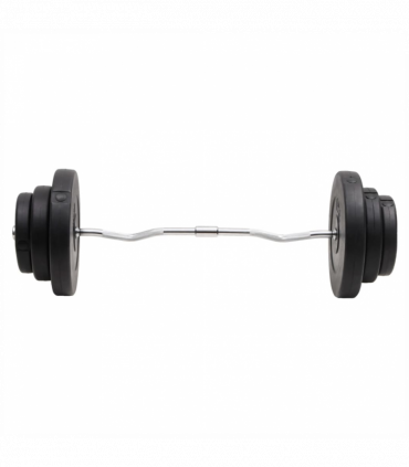 Curl Barbell with Plates 60 kg