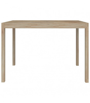 Dining Table 110x70x75 cm Solid Wood Acacia