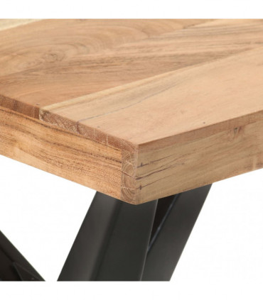 Dining Table 120x60x76 cm Solid Acacia Wood