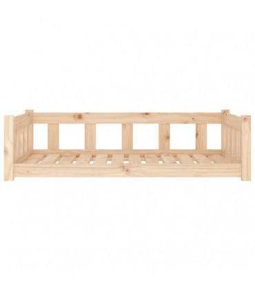 Dog Bed 105.5x75.5x28 cm Solid Wood Pine