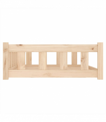 Dog Bed 105.5x75.5x28 cm Solid Wood Pine