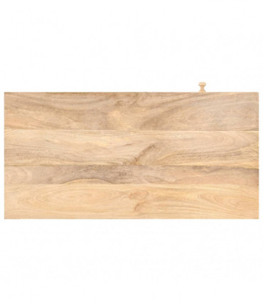 Dressing Table 100x50x76 cm Solid Mango Wood