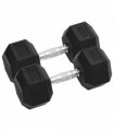 Dumbbells 2 pcs 30 kg Cast Iron