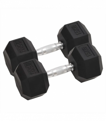 Dumbbells 2 pcs 30 kg Cast Iron