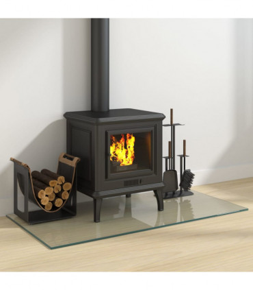 Fireplace Glass Plate Rectangular 100x50 cm