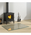 Fireplace Glass Plate Rectangular 80x60 cm