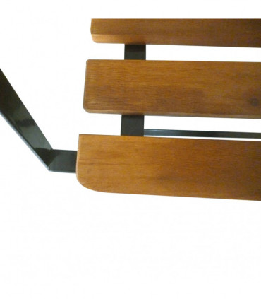 Folding Garden Bench 112 cm Solid Acacia Wood