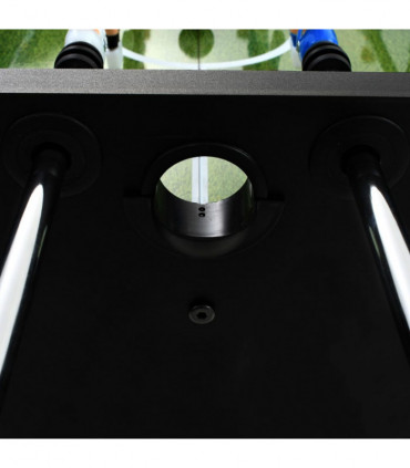 Football Table Steel 60 kg 140x74.5x87.5 cm Black