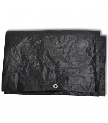 Garden Furniture Covers 2 pcs 8 Eyelets 180x70x90 cm