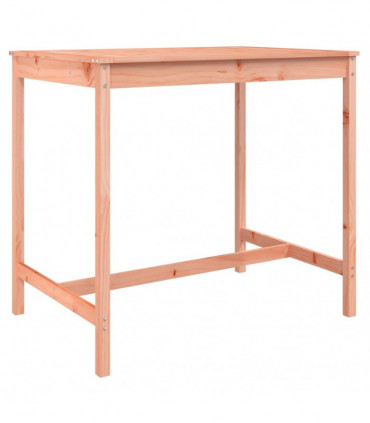 vidaXL Garden Table 121x82.5x110 cm Solid Wood Douglas