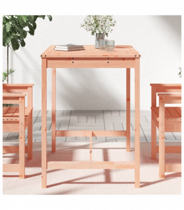 vidaXL Garden Table 121x82.5x110 cm Solid Wood Douglas