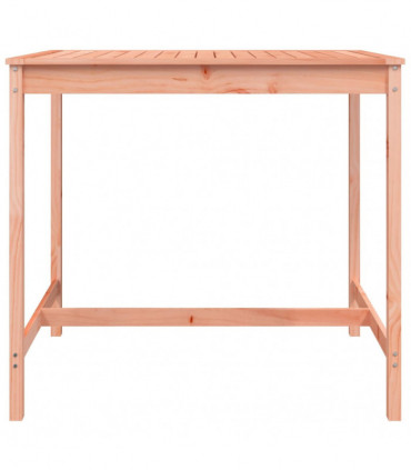 vidaXL Garden Table 121x82.5x110 cm Solid Wood Douglas