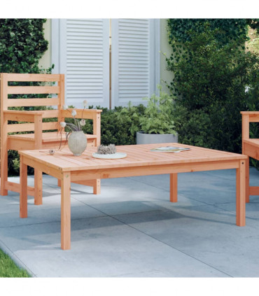 vidaXL Garden Table 121x82.5x45 cm Solid Wood Douglas