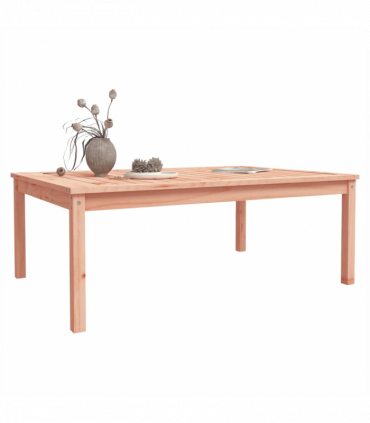 vidaXL Garden Table 121x82.5x45 cm Solid Wood Douglas
