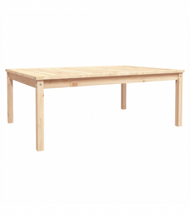 vidaXL Garden Table 121x82.5x45 cm Solid Wood Pine