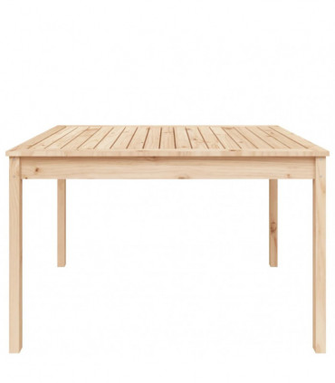 vidaXL Garden Table 121x82.5x76 cm Solid Wood Pine