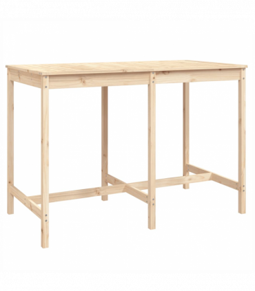 vidaXL Garden Table 159.5x82.5x110 cm Solid Wood Pine