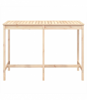 vidaXL Garden Table 159.5x82.5x110 cm Solid Wood Pine