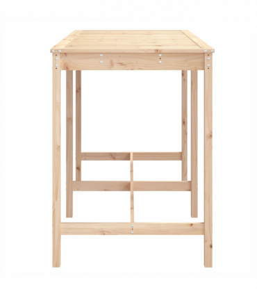 vidaXL Garden Table 159.5x82.5x110 cm Solid Wood Pine