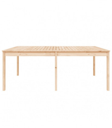 vidaXL Garden Table 203.5x100x76 cm Solid Wood Pine