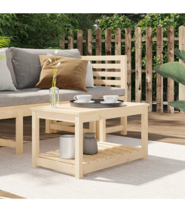 vidaXL Garden Table 82.5x50.5x45 cm Solid Wood Pine