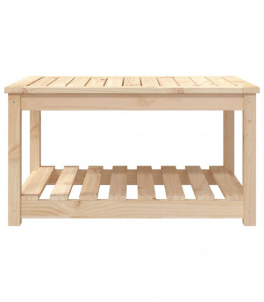 vidaXL Garden Table 82.5x50.5x45 cm Solid Wood Pine