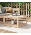 vidaXL Garden Table 82.5x82.5x45 cm Solid Wood Pine