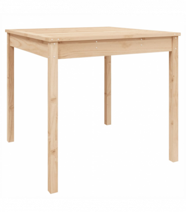 vidaXL Garden Table 82.5x82.5x76 cm Solid Wood Pine