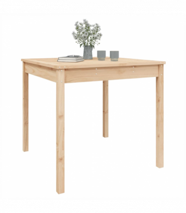 vidaXL Garden Table 82.5x82.5x76 cm Solid Wood Pine