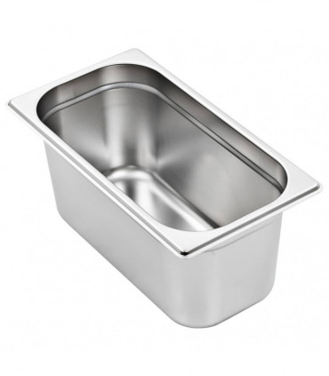 Gastronorm Containers 4 pcs GN 1/3 150 mm Stainless Steel