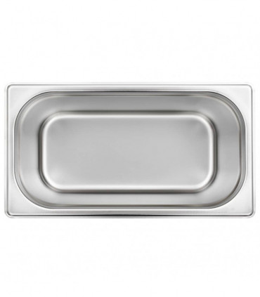 Gastronorm Containers 4 pcs GN 1/3 200 mm Stainless Steel