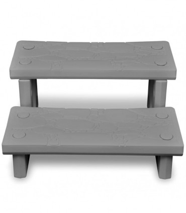 Grey Spa Steps