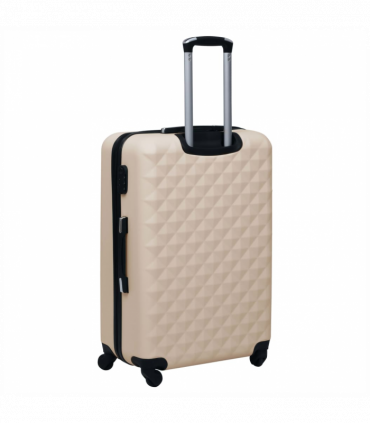 Hardcase Trolley Set 2 pcs Gold ABS