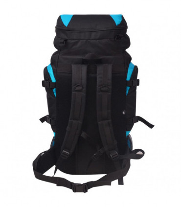 Hiking Backpack XXL 75 L Black and Blue