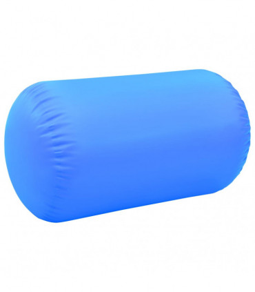 Inflatable Gymnastic Roll with Pump 100x60 cm PVC Blue