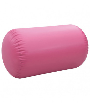 Inflatable Gymnastic Roll with Pump 100x60 cm PVC Pink
