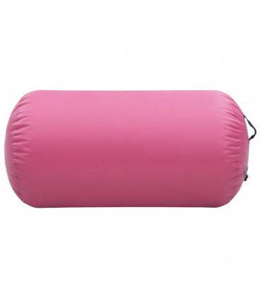 Inflatable Gymnastic Roll with Pump 120x90 cm PVC Pink