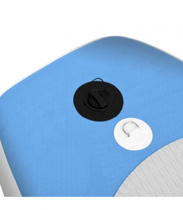 Inflatable Stand Up Paddle Board Set Sea Blue 330x76x10 cm